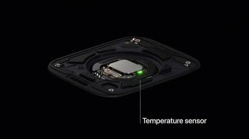 Apple Watch's new temperature sensor