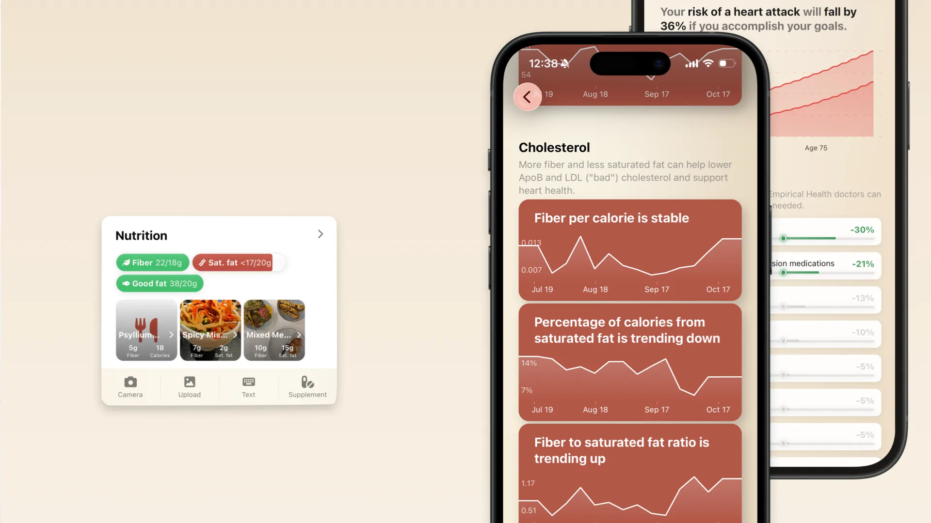 Dietary fiber calculator via iPhone/Android app