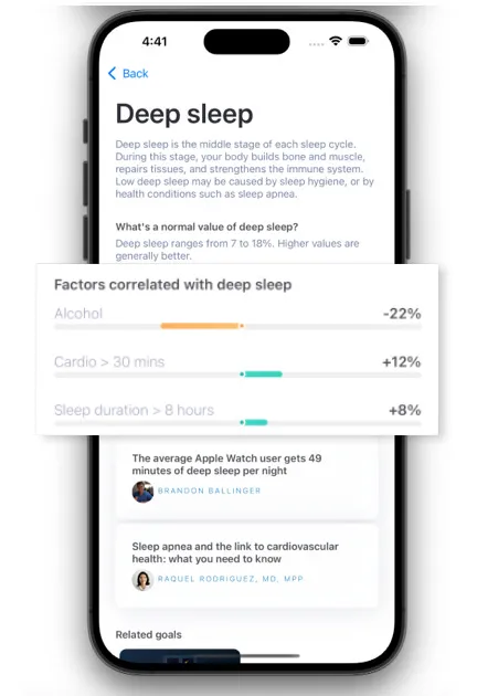 How to correlate your Apple Watch health metrics with symptoms